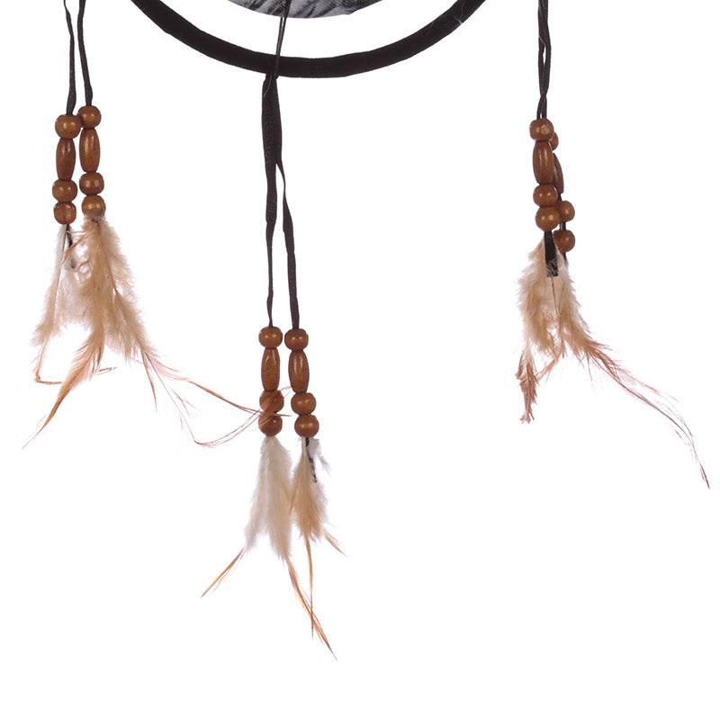 Lisa Parker Snow Kisses Wolf Dreamcatcher 16cm - Gift Arch