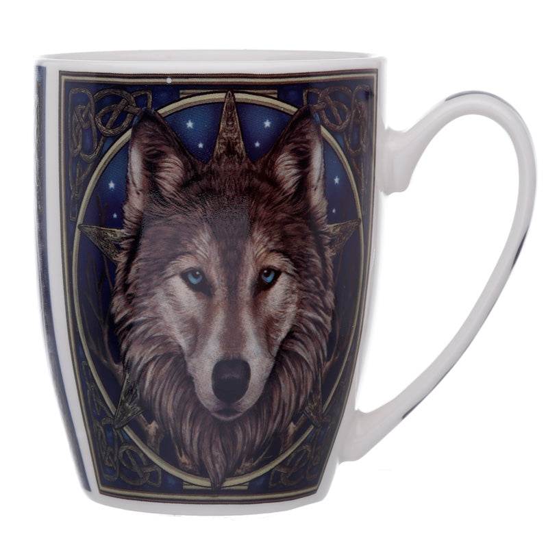 Lisa Parker Wolf Head Porcelain Mug - Gift Arch