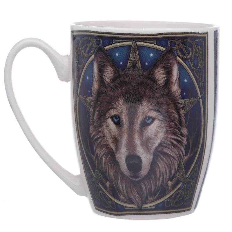 Lisa Parker Wolf Head Porcelain Mug - Gift Arch