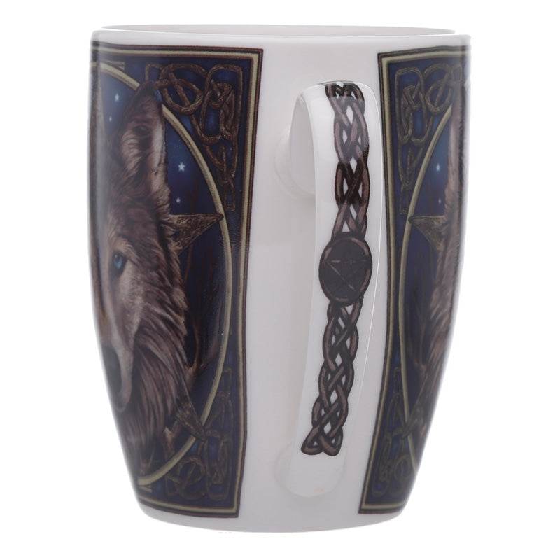 Lisa Parker Wolf Head Porcelain Mug - Gift Arch
