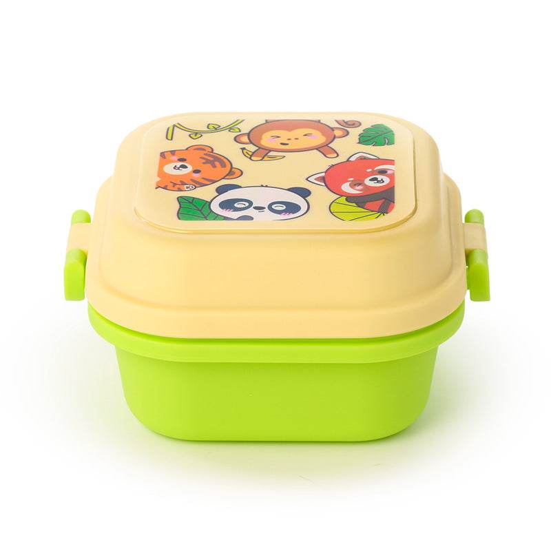 Adoramals Wild Clip Lock Stacked Bento Snack Lunch Box - Gift Arch