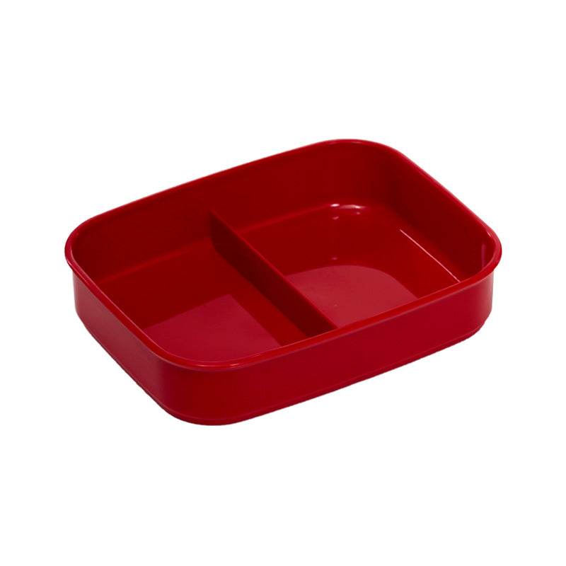 Christmas Baker Street Gingerbread Clip Lock Stacked Bento Lunch Box with Cutlery - Gift Arch