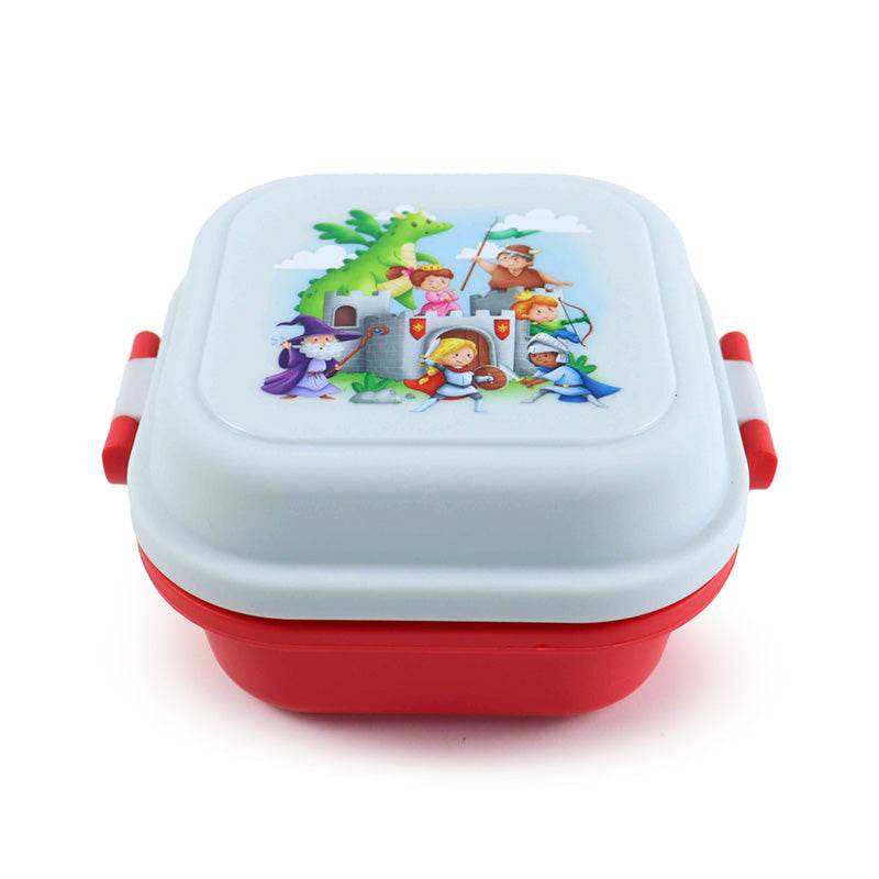 Knights & Dragons Clip Lock Stacked Bento Snack Lunch Box - Gift Arch
