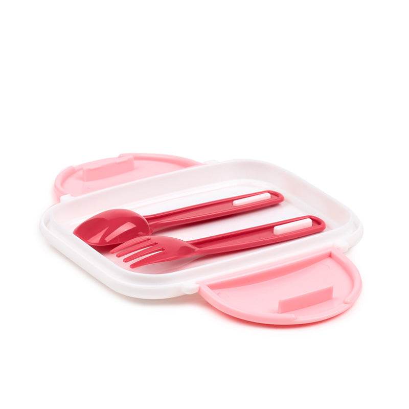 Moomin Clip Lock Stacked Bento Lunch Box with Cutlery - Gift Arch