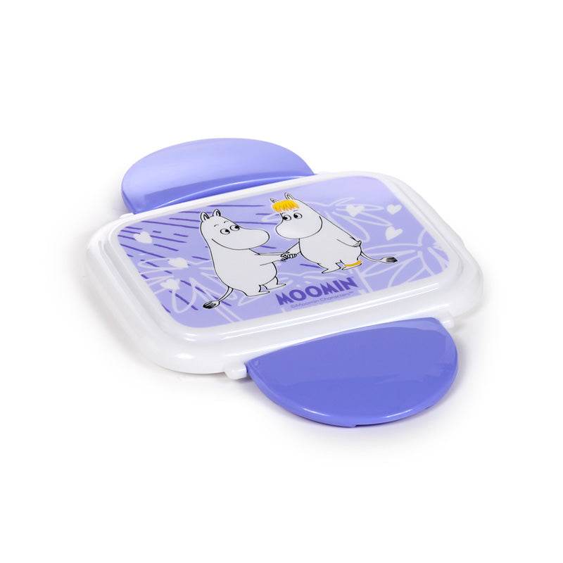 Moomin Clip Lock Stacked Bento Lunch Box with Cutlery - Gift Arch