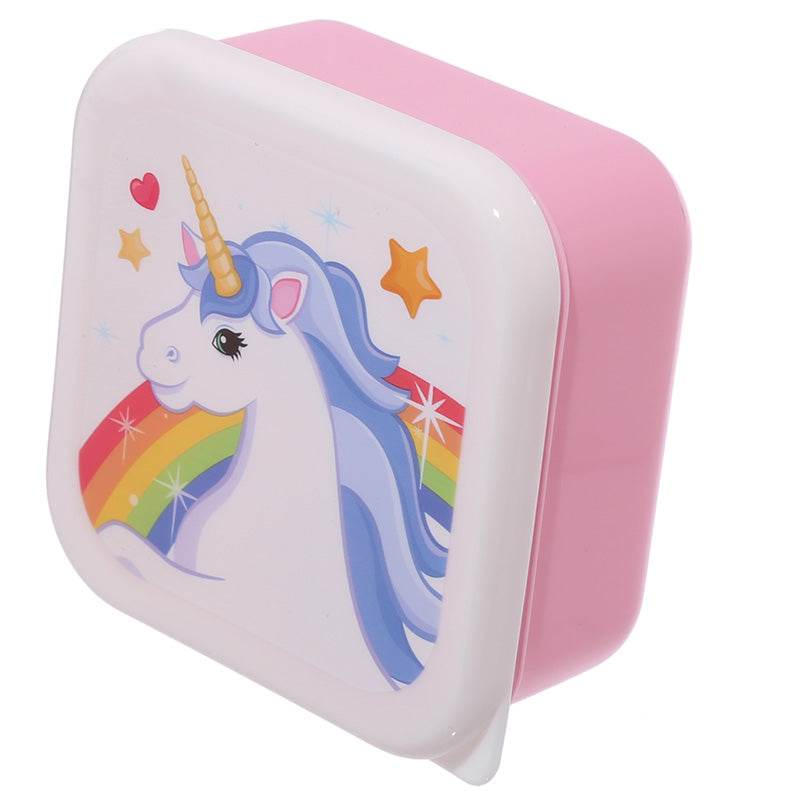 Set of 3 Lunch Box S/M/L Enchanted Rainbows Unicorn - Gift Arch