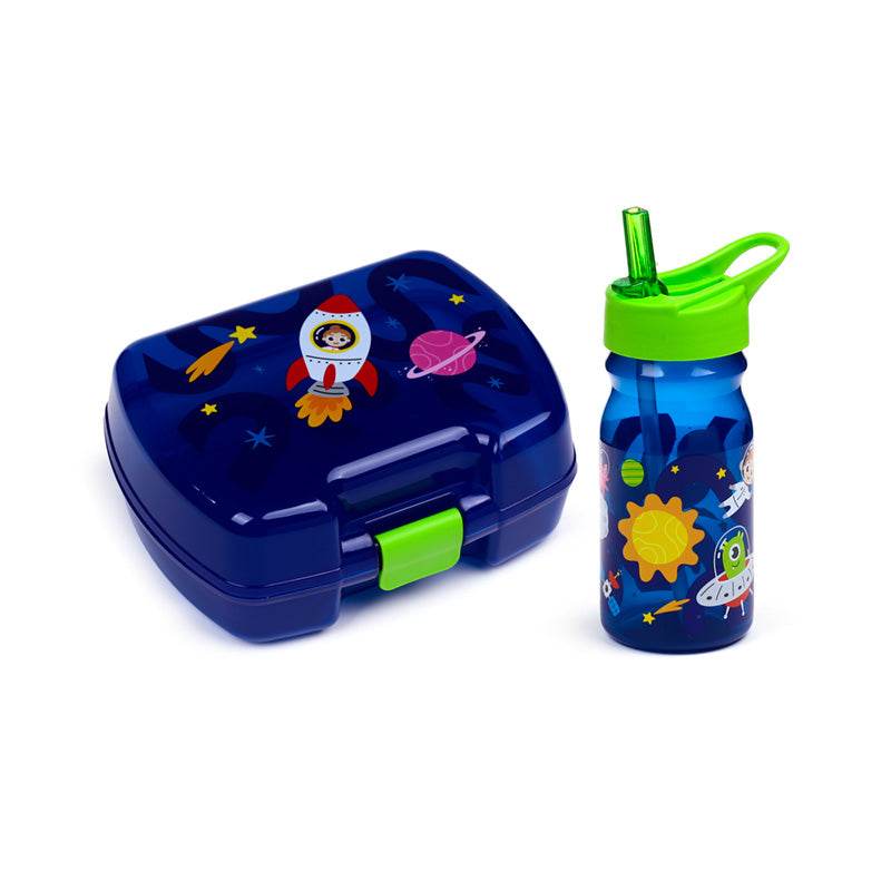 Space Cadet Lunch Box & Water Bottle Set - Gift Arch
