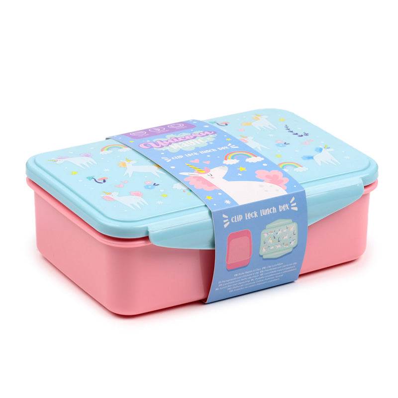 Unicorn Magic Clip Lock Lunch Box - Gift Arch