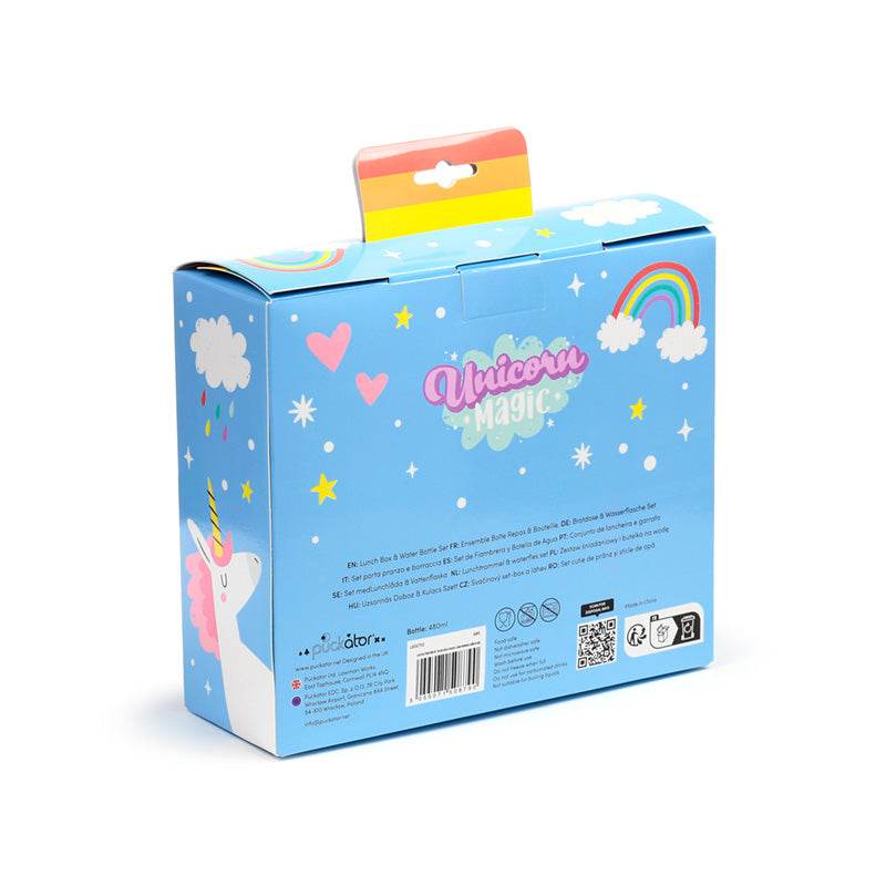 Unicorn Magic Lunch Box & Water Bottle Set - Gift Arch