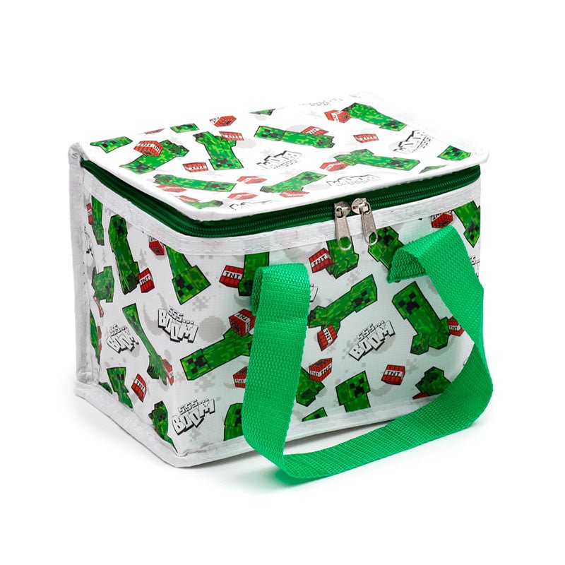 RPET Cool Bag Lunch Bag Minecraft Creeper & TNT - Gift Arch