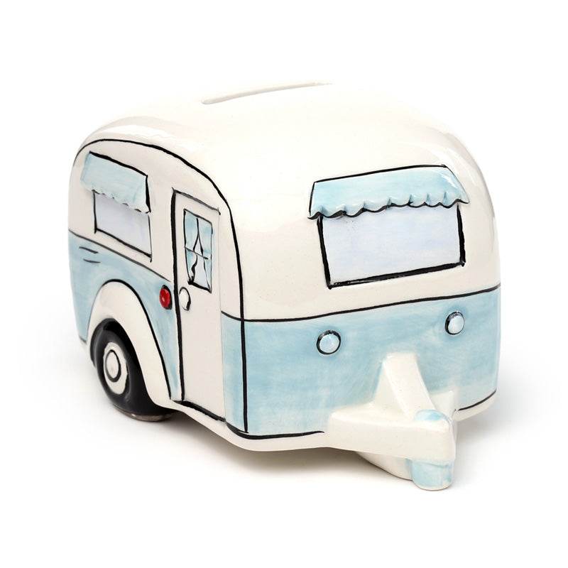 Home Is Where You Park It Caravan Ceramic Money Box - Gift Arch
