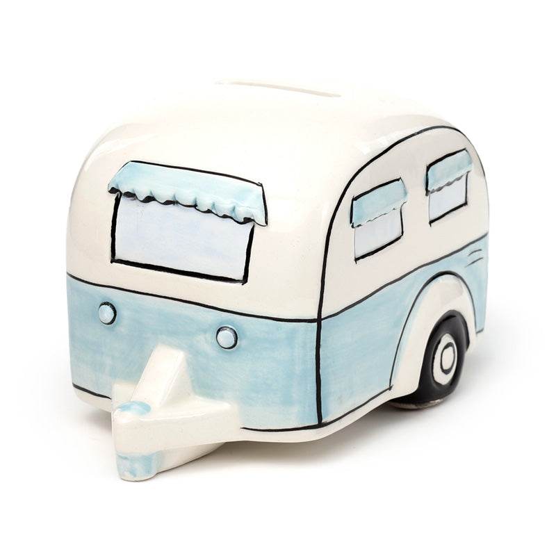 Home Is Where You Park It Caravan Ceramic Money Box - Gift Arch