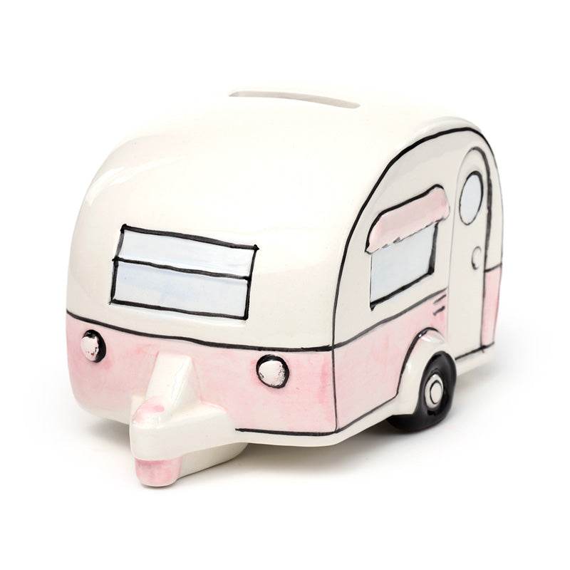 Home Is Where You Park It Caravan Ceramic Money Box - Gift Arch