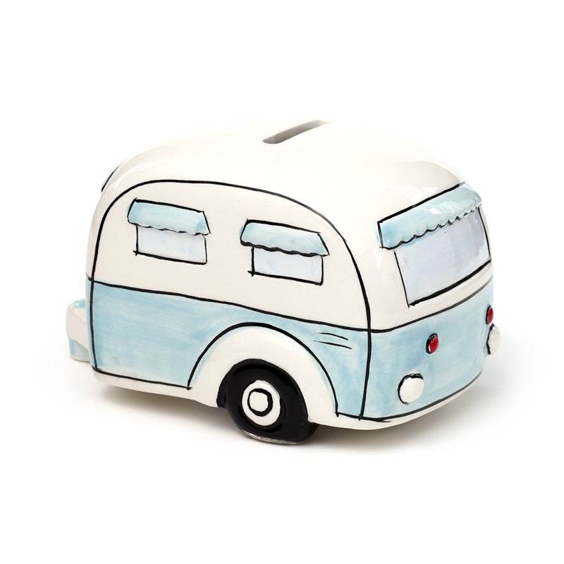 Home Is Where You Park It Caravan Ceramic Money Box - Gift Arch