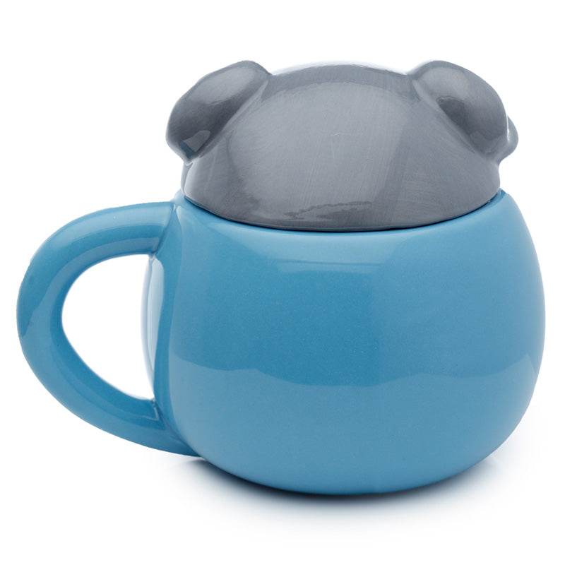Adoramals Elephant Peeping Lid Ceramic Lidded Animal Mug - Gift Arch