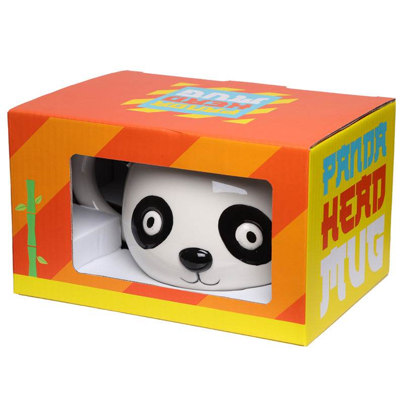 Adoramals Panda Head Ceramic Shaped Mug - Gift Arch