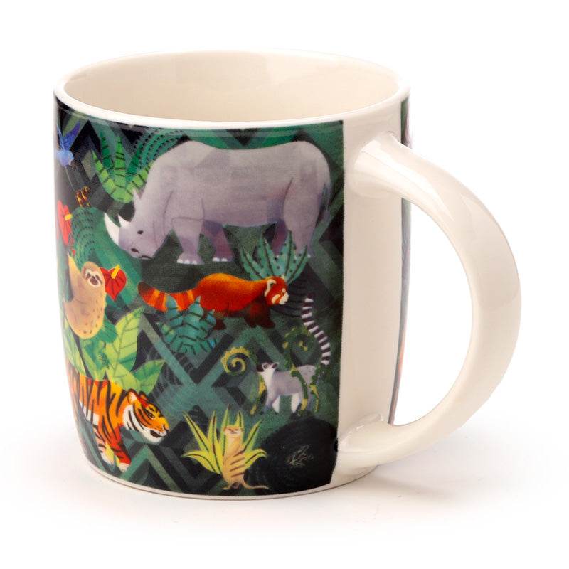Animal Kingdom Porcelain Mug - Gift Arch