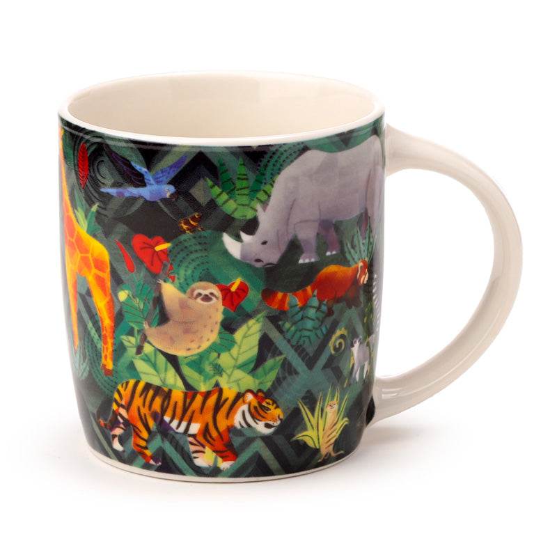 Animal Kingdom Porcelain Mug - Gift Arch