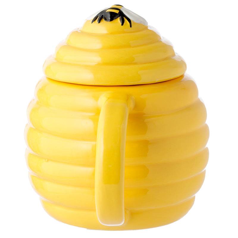 Beehive Shaped Ceramic Mug with Lid - Gift Arch