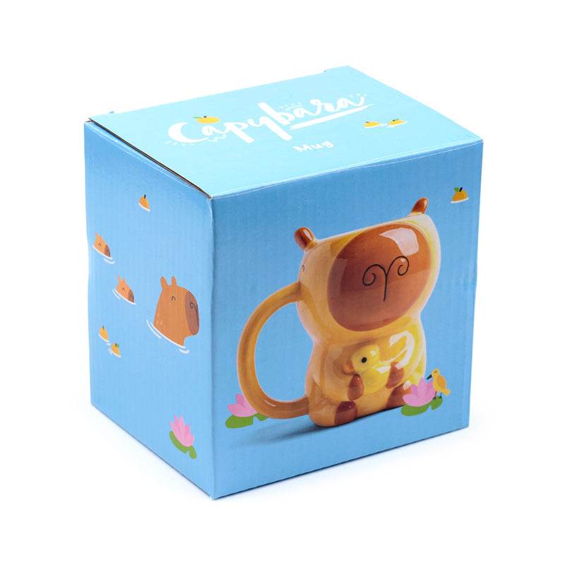 Capybara Ceramic Shaped Mug - Gift Arch