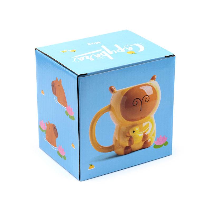 Capybara Ceramic Shaped Mug - Gift Arch