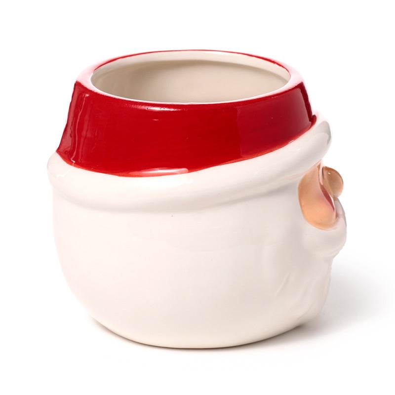 Christmas Santa Head Ceramic Shaped Mug - Gift Arch
