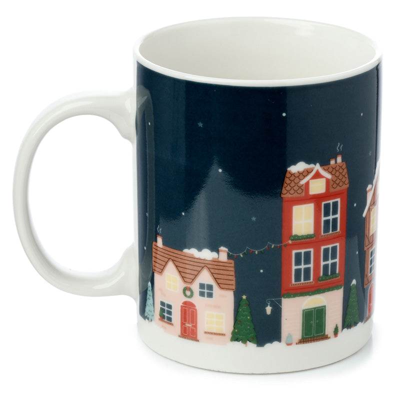 Christmas Village Porcelain Mug - Gift Arch