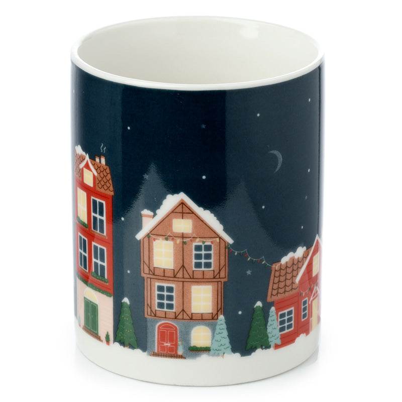 Christmas Village Porcelain Mug - Gift Arch