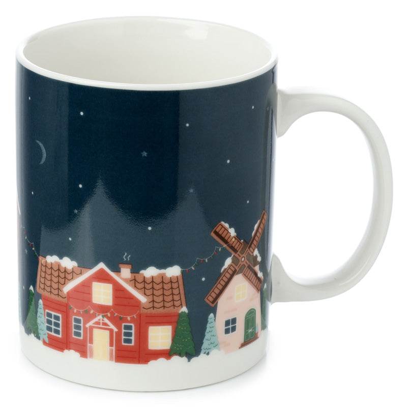 Christmas Village Porcelain Mug - Gift Arch