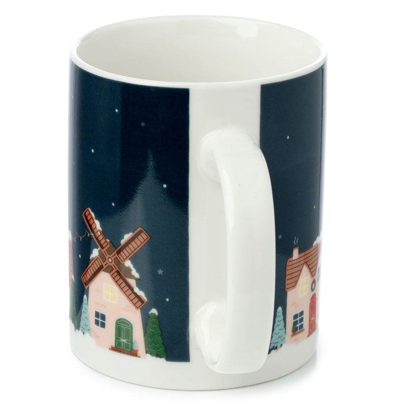 Christmas Village Porcelain Mug - Gift Arch