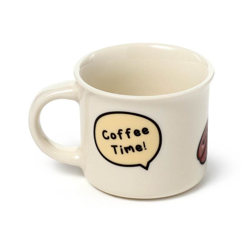 Foodiemals Set of 2 Porcelain Espresso Cups - Gift Arch