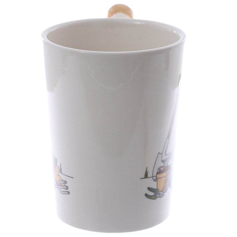 Garden Trowel Ceramic Shaped Handle Mug - Gift Arch
