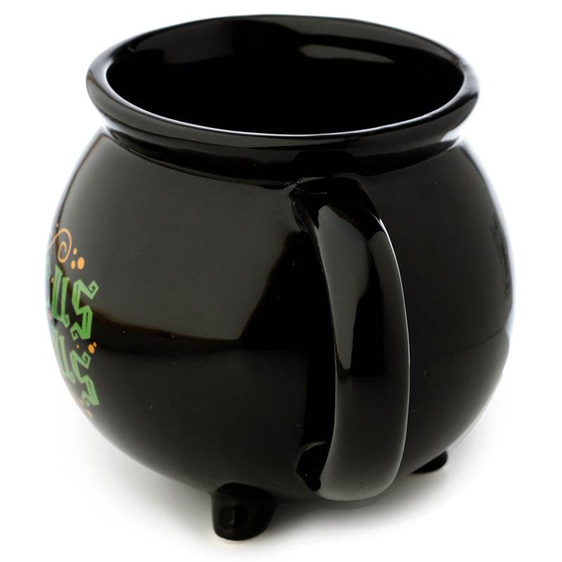 Hocus Pocus Black Cauldron Ceramic Shaped Mug - Gift Arch
