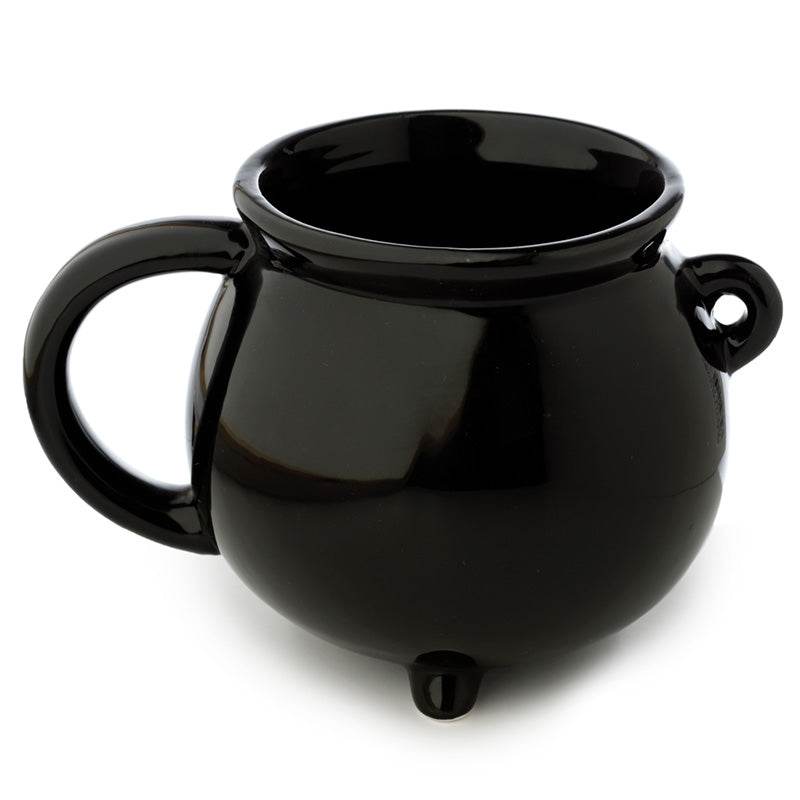 Hocus Pocus Black Cauldron Ceramic Shaped Mug - Gift Arch