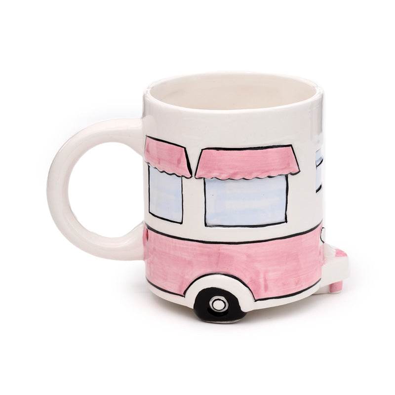 Home Is Where You Park It Caravan Ceramic Shaped Mug - Gift Arch