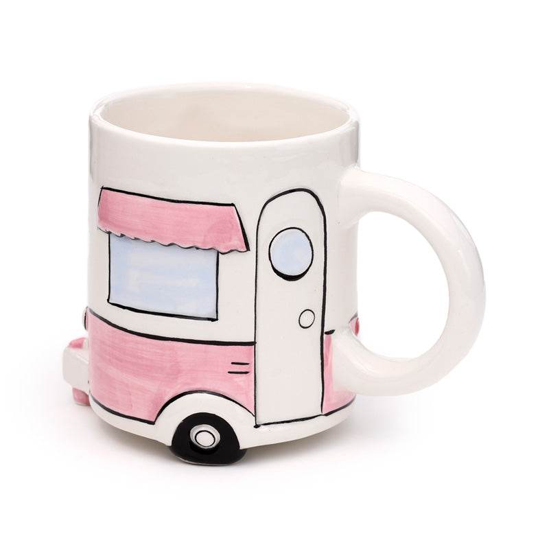 Home Is Where You Park It Caravan Ceramic Shaped Mug - Gift Arch
