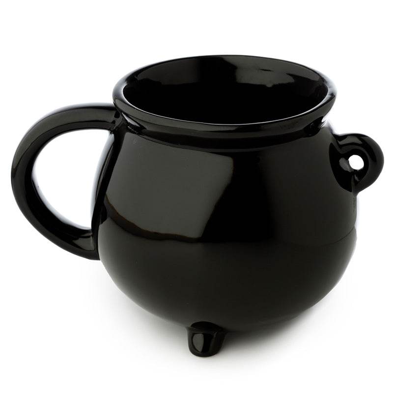 Hubble Bubble Black Cauldron Ceramic Shaped Mug - Gift Arch