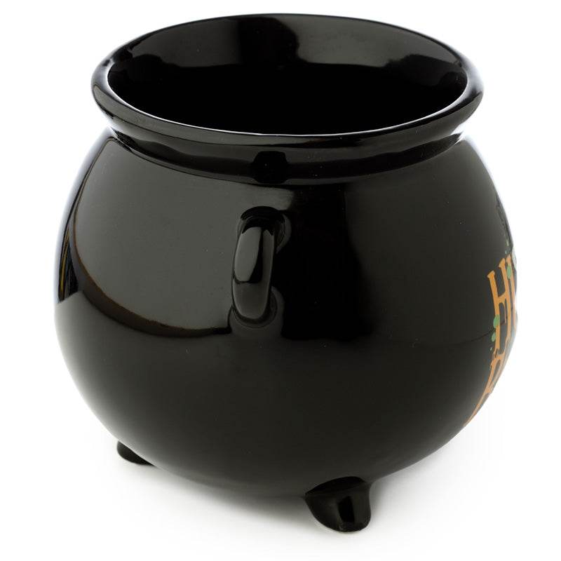 Hubble Bubble Black Cauldron Ceramic Shaped Mug - Gift Arch