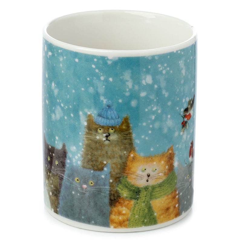 Jan Pashley Christmas Cats Porcelain Mug - Gift Arch