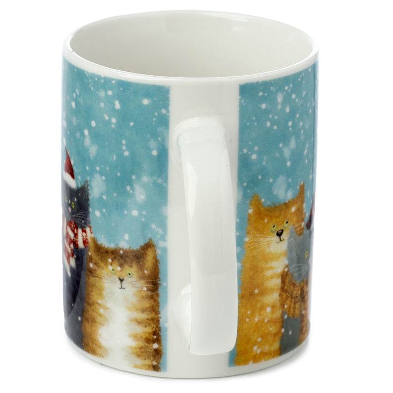 Jan Pashley Christmas Cats Porcelain Mug - Gift Arch