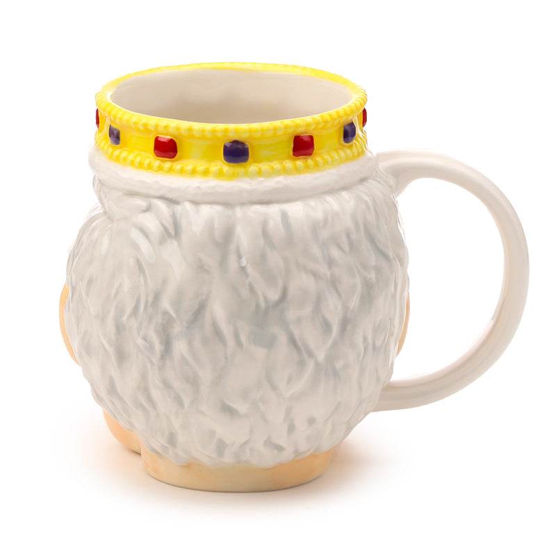King Charles III Ceramic Head Shaped Mug - Gift Arch