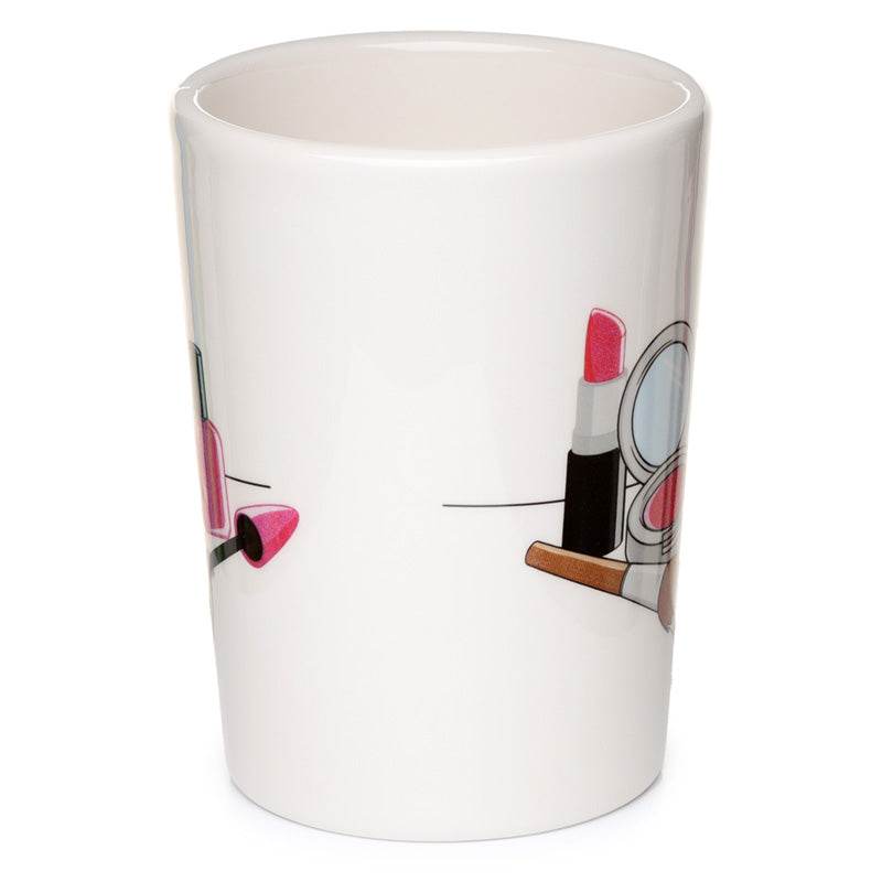 Lipstick Ceramic Shaped Handle Mug - Gift Arch