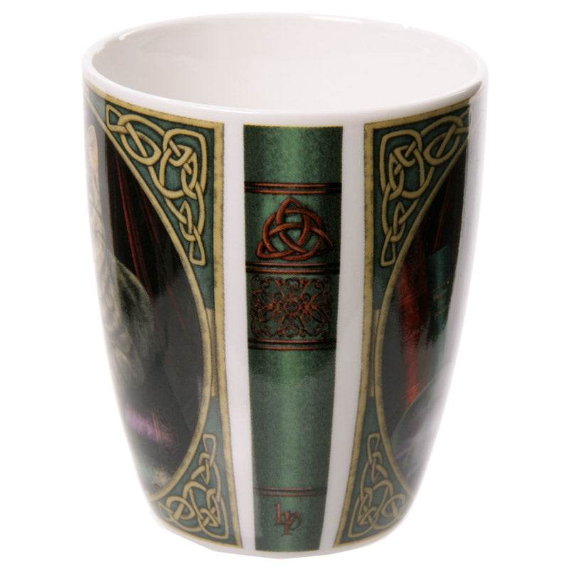Lisa Parker Fortune Teller Cat Porcelain Mug - Gift Arch