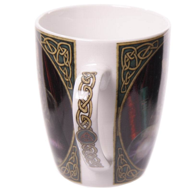 Lisa Parker Fortune Teller Cat Porcelain Mug - Gift Arch