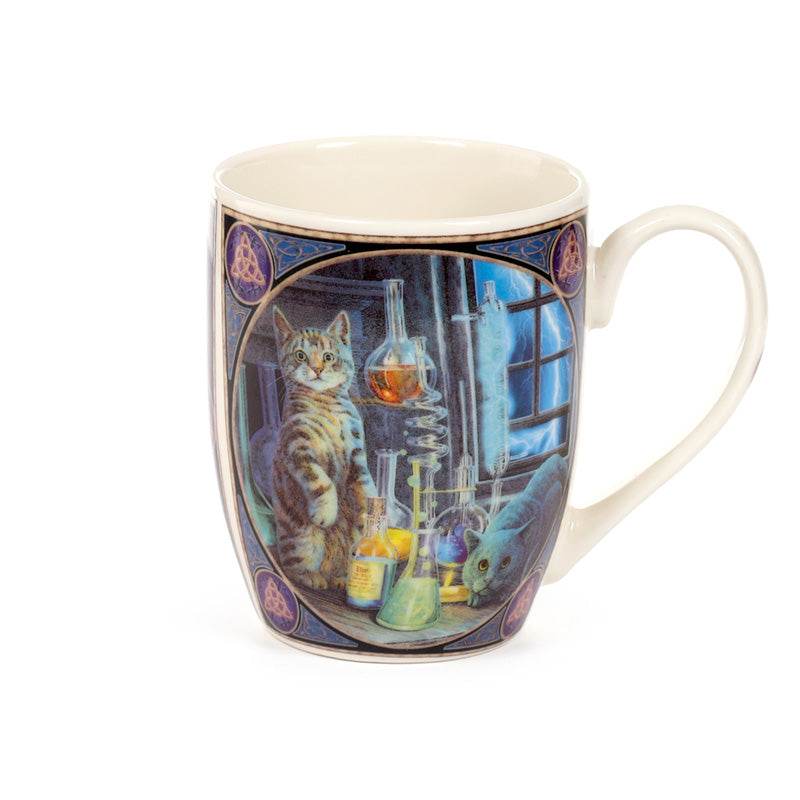 Lisa Parker Jekyll & Hyde Cats Porcelain Mug - Gift Arch