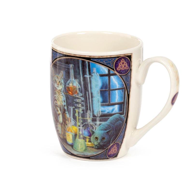 Lisa Parker Jekyll & Hyde Cats Porcelain Mug - Gift Arch