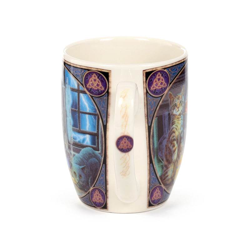 Lisa Parker Jekyll & Hyde Cats Porcelain Mug - Gift Arch