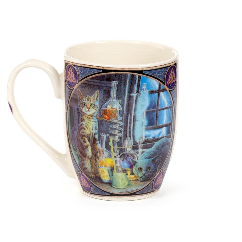 Lisa Parker Jekyll & Hyde Cats Porcelain Mug - Gift Arch