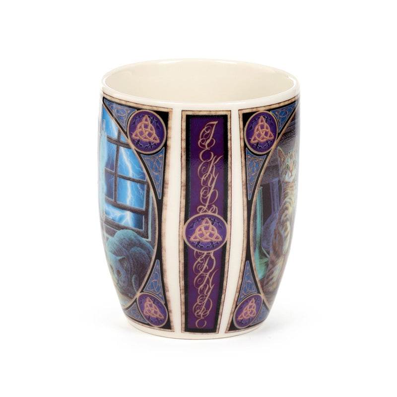 Lisa Parker Jekyll & Hyde Cats Porcelain Mug - Gift Arch