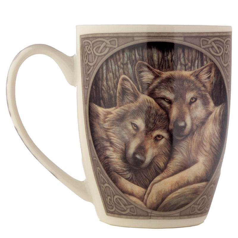 Lisa Parker Loyal Companions Wolf Porcelain Mug - Gift Arch